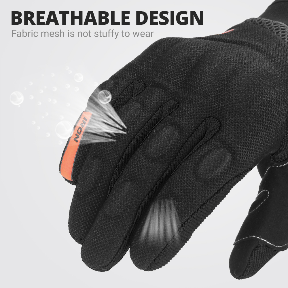 通気性のあるオートバイ用手袋,フルフィンガー,タッチスクリー - Motorcycle Glove Knuckle のレビューと価格