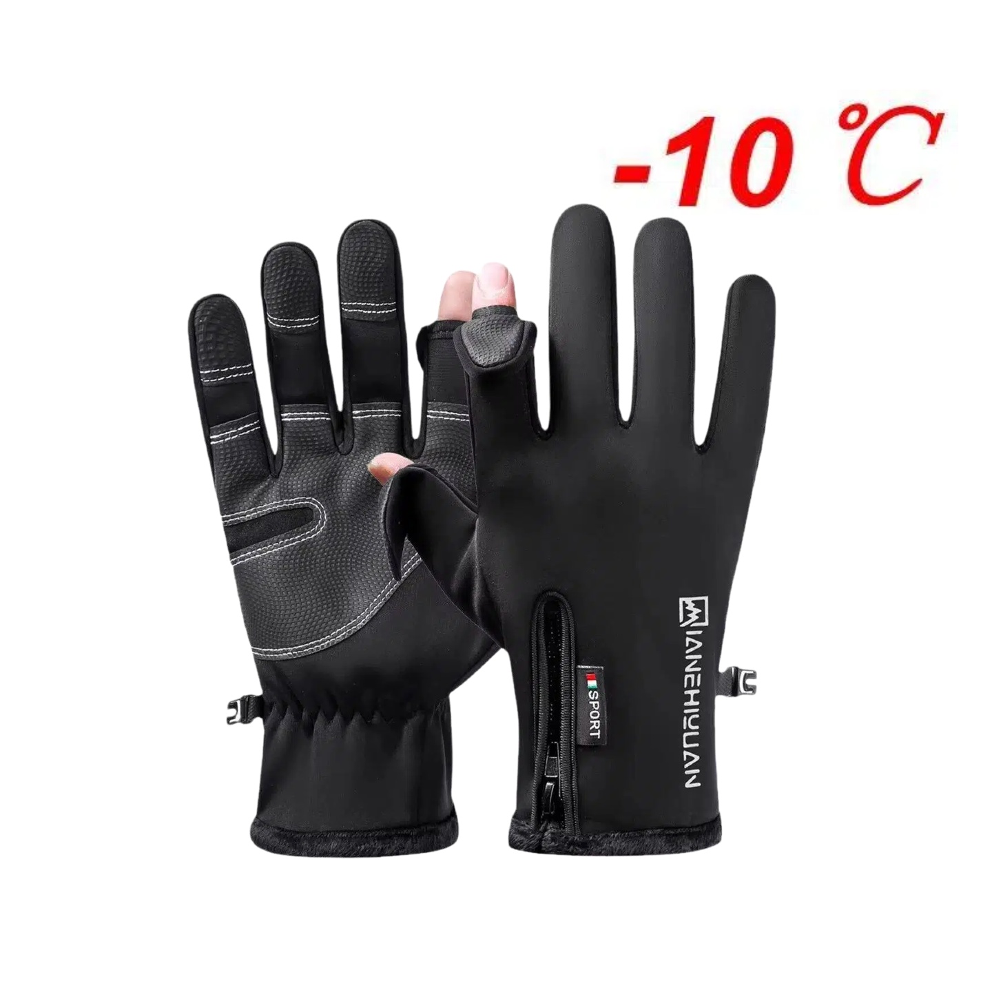 サイクリンググローブ男性タッチスクリーン防水冬自転車グローブ - Ski Glove Waterproof のレビューと価格