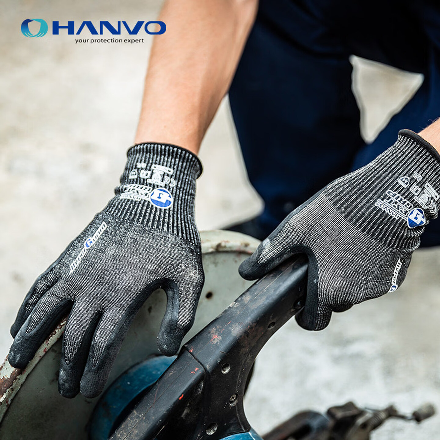 レベル5耐切創安全作業用手袋 ニトリル製耐衝撃グリップ手袋 - Work Glove Impact のレビューと価格