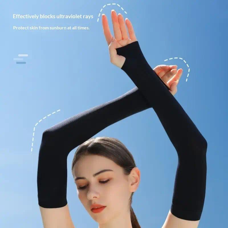 3組のアイススリーブ、スタイリッシュでシンプルな指なしアウト - Fingerless Glove Knit のレビューと価格